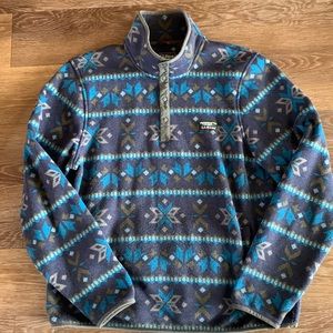 LLBean men’s large sweater fleece